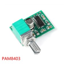 PAM8403 Mini 5V Digital Small Power Amplifier Board With Switch Potentiometer
