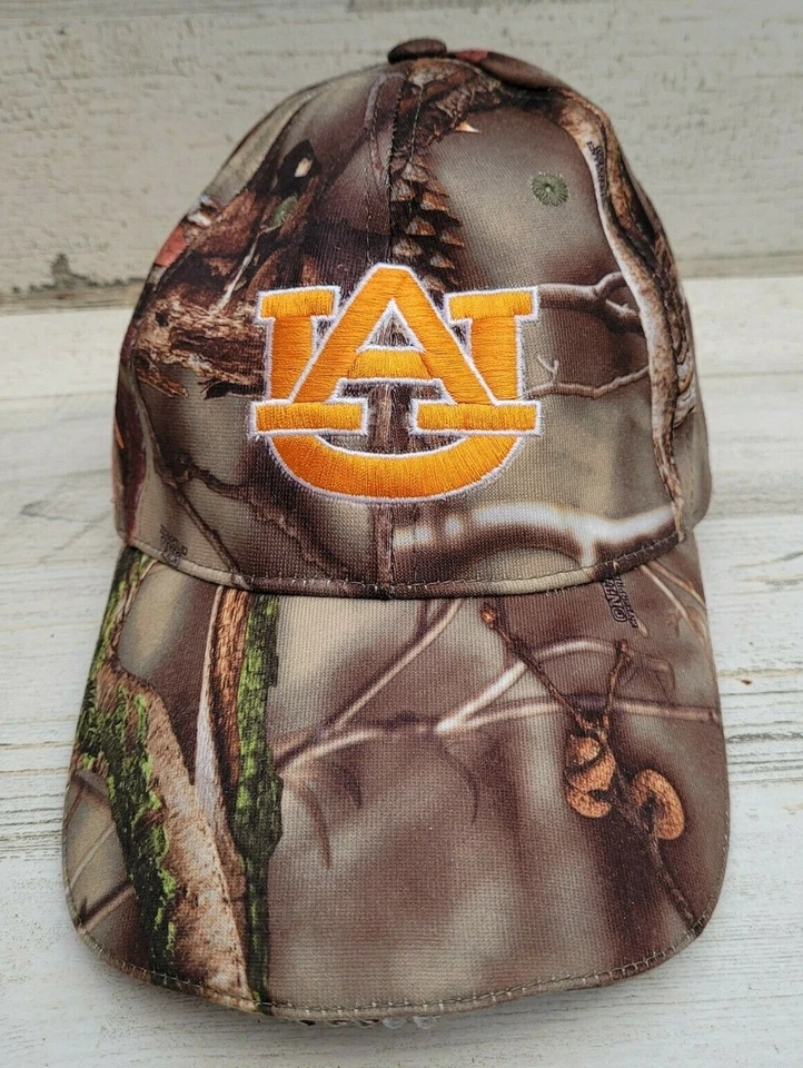 Auburn University Luz Incorporada LED Camping Caza Camuflaje Sombrero Gorra NTA Camuflaje Foto 4 de 4