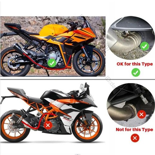 Slip On Exhaust Black Muffler Modified for Duke 390 250 125 Adventure 2020-2023 - Bild 2 von 13