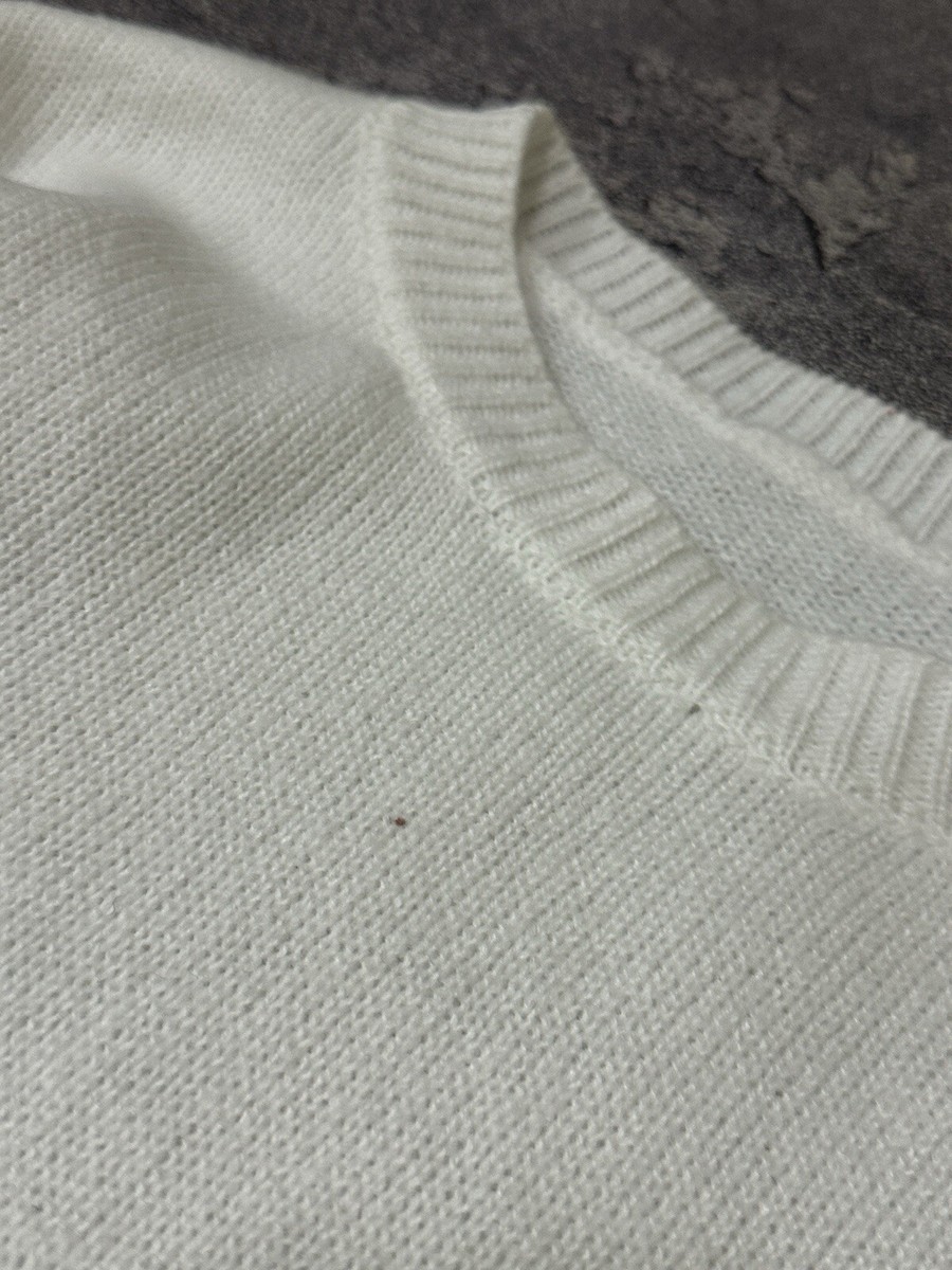 Aphex Twin Knit Y2k Boxy Sweater Band White Men's M Size | eBay Aphex Twin Knit Y2k Boxy Sweater Band White Men's M Size | eBay