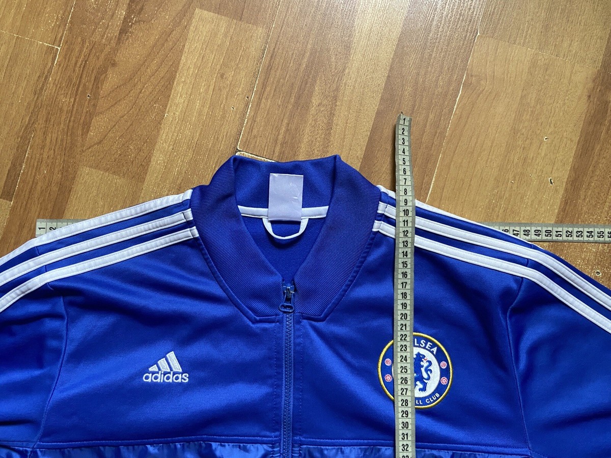 CHELSEA 2013 2014 ANTHEM FOOTBALL SOCCER TRACK JACKET ADIDAS