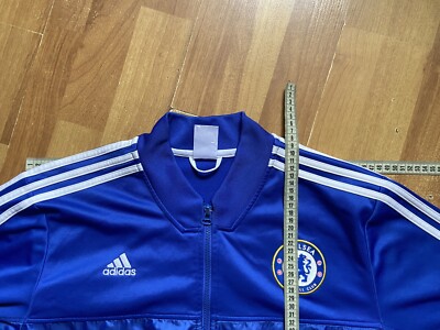 CHELSEA 2013 2014 ANTHEM FOOTBALL SOCCER TRACK JACKET ADIDAS