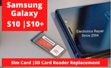 Samsung Galaxy S10 Sim Card Reader Tray SD Memory Repair Replacement Service