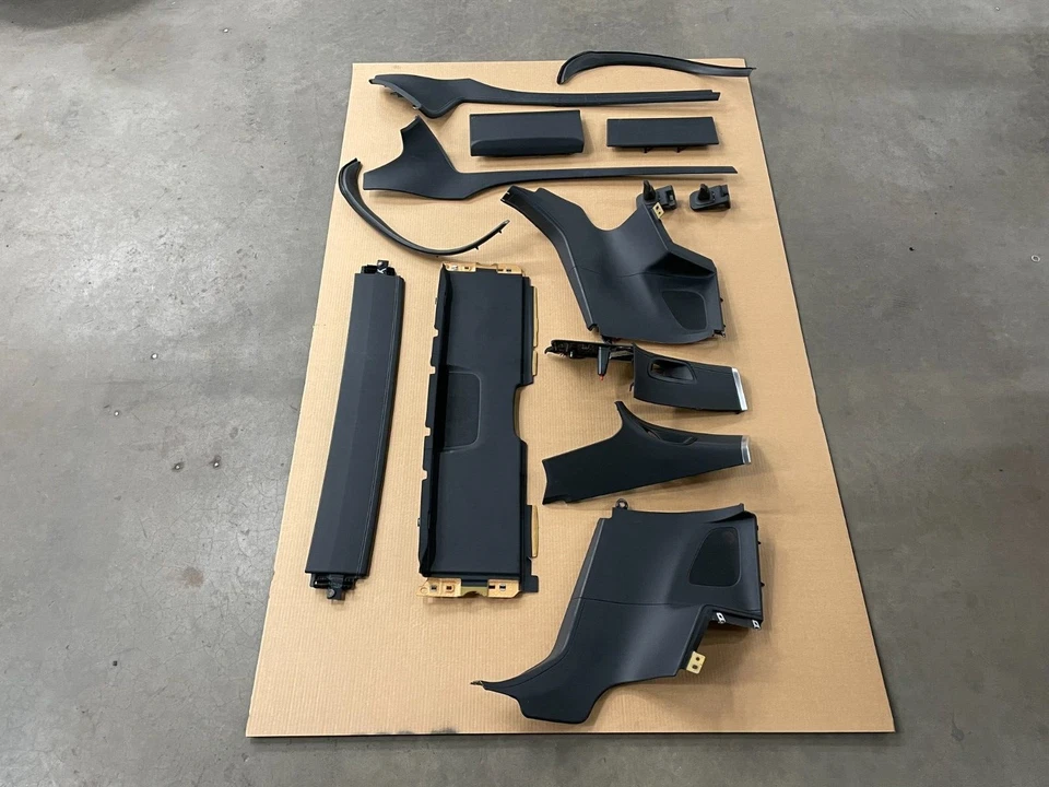 13-16 MERCEDES SL400 SL550 R231 CONJUNTO DE MOLDURA ACABAMENTO INTERIOR X10 1317 FABRICANTE DE EQUIPAMENTO ORIGINAL - Imagem 4 de 4