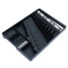 Tool Sorter Wrench Organizer - black
