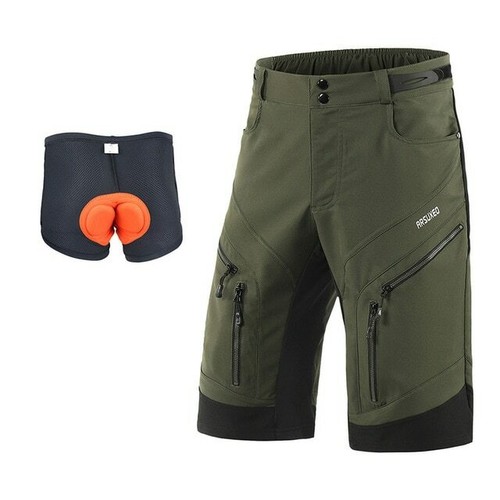 6 Colors Men Mountain Bike Bicycle MTB Riding Road Shorts Cycling Short Pants - Picture 42 of 60