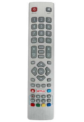 Neu SHWRMC0115 f??1r Sharp Aquos Smart TV Fernbedienung mit Youtube Netflix