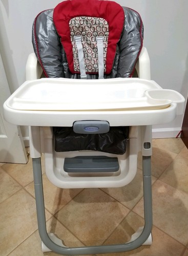 Graco table fit finley high chair red 