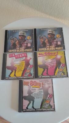 CD Das Große Super Oldies Paket Rik De Lisle 60er 70er 80er Goombay Dance Band