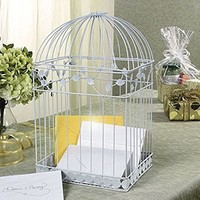 White Birdcage Wedding Gift Card Holder Fun Express Reception Bridal Showers White Birdcage Wedding Gift Card Holder Fun Express Reception Bridal Showers