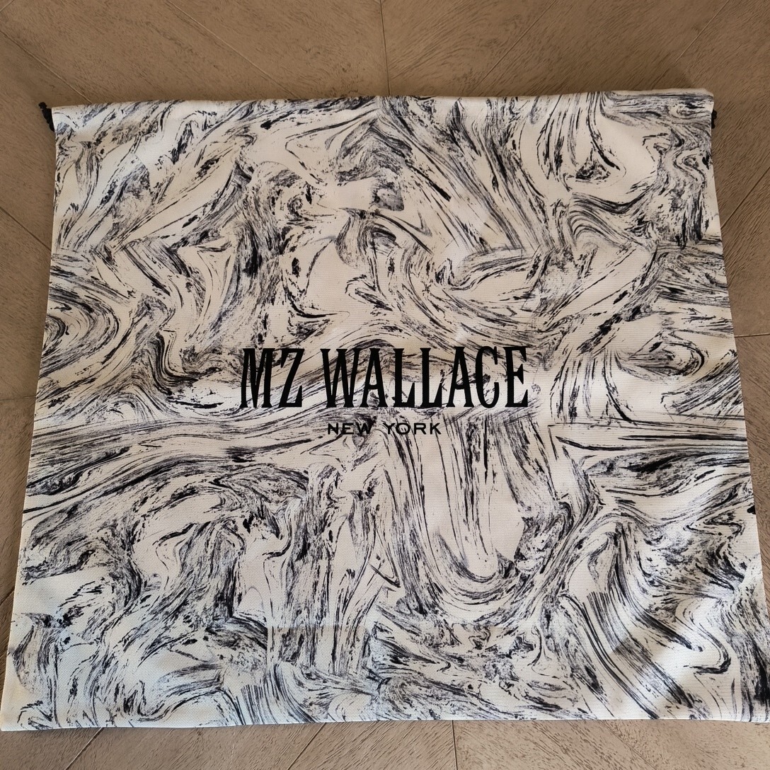 MZ Wallace Marble Tie Dye Large Dust Drawstring Bag 22x20 New York