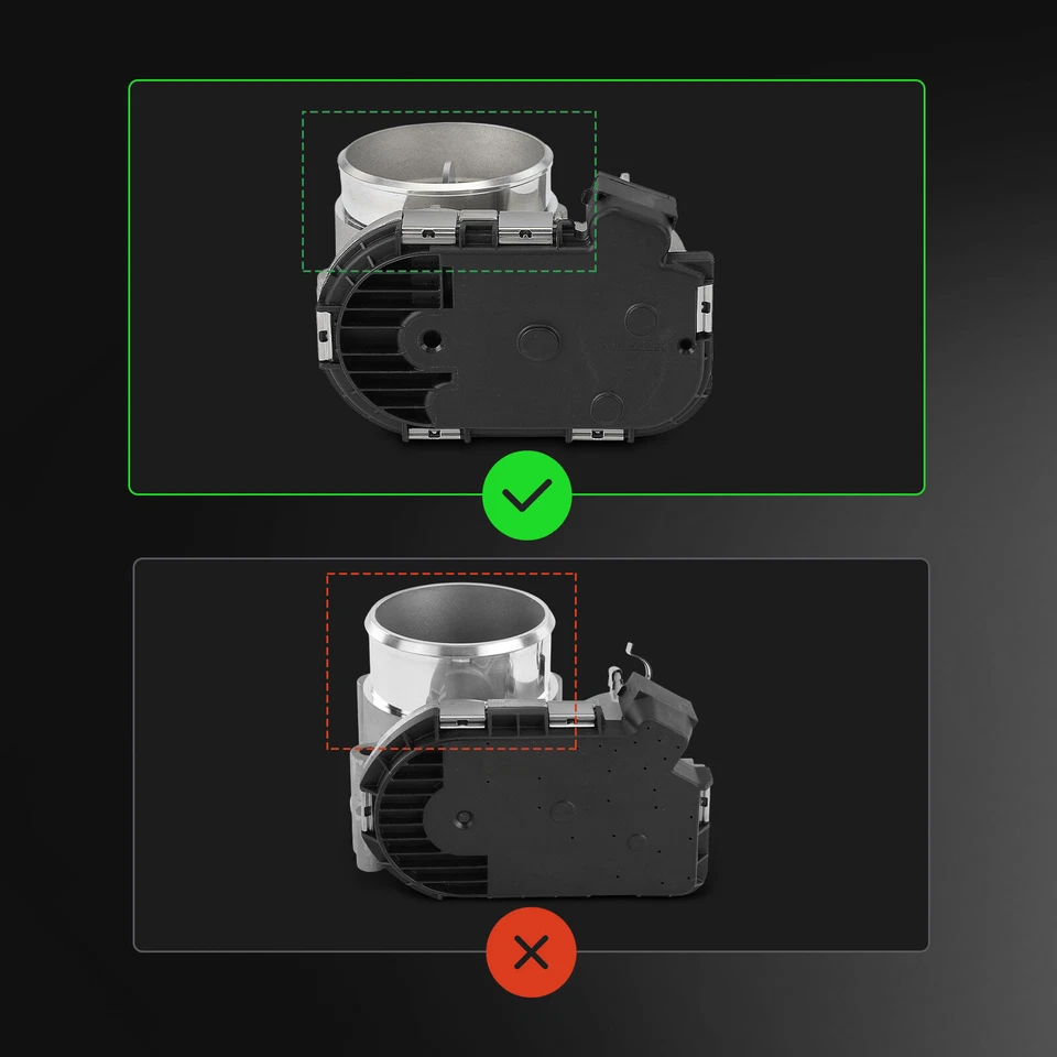 Корпус дроссельной заслонки впрыска топлива для Mercedes-Benz SLK230 2000-2004 C230 2003-2005 - Изображение 2 из 4