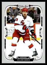 2025-26 UD OPC Base 81 William Carrier, Carolina Hurricanes