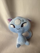 Vintage 2002 Neopets Blue Kadoatie Petpet Cat Stuffed Plush Toy