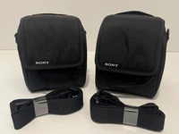 2 - Sony FE 35mm f1.4 gm sel35f14gm Cases - New - With Straps 4.5” X 4.5” X 5.5”