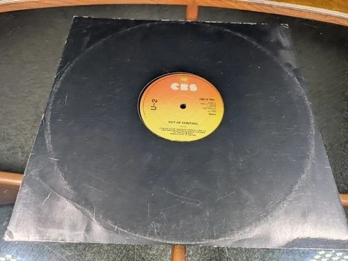 U2 - Out Of Control - UK 12" Vinyl Single CBS 12 7951 1979