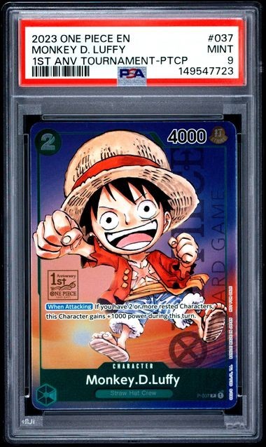 Monkey.D.Luffy (037) (1st Anniversary Tournament) P-037 One Piece