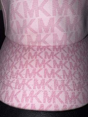 Michael Kors MK Logo Baby Pink Baseball Cap Womens Designer  display picture 1