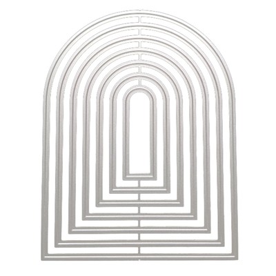 Cutting Dies Metal Geometry Craft Die Cuts Stencil DIY Scrapbooking Card Making