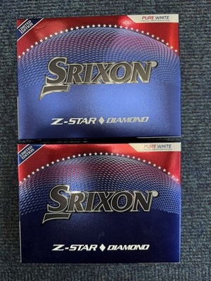 Srixon Limited Edition US Open Z Star Two Dozen White Golf Weihnachtsgeschenk