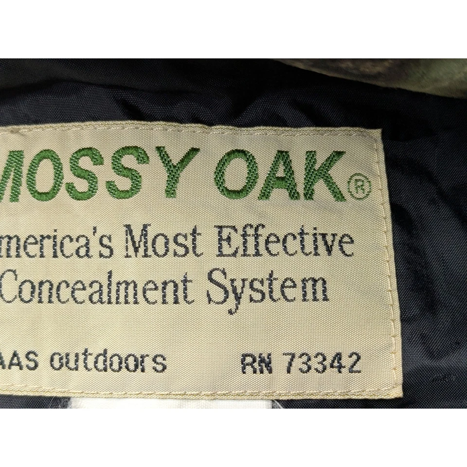 Chaqueta de Caza Mossy Oak Forest Floor Camuflada Para Hombres L Capucha Ligera Extraíble Foto 4 de 4
