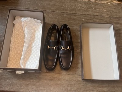 Gucci 117708 Horsebit Loafer Tom Ford Era Bulgaro Calf Black Excellent Condition