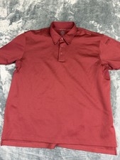 Propper Mens Red Tactical Short Sleeve Polo Shirt XL