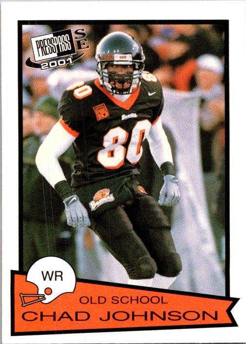 Chad Johnson Press Pass Se Old School #OS19 Old School