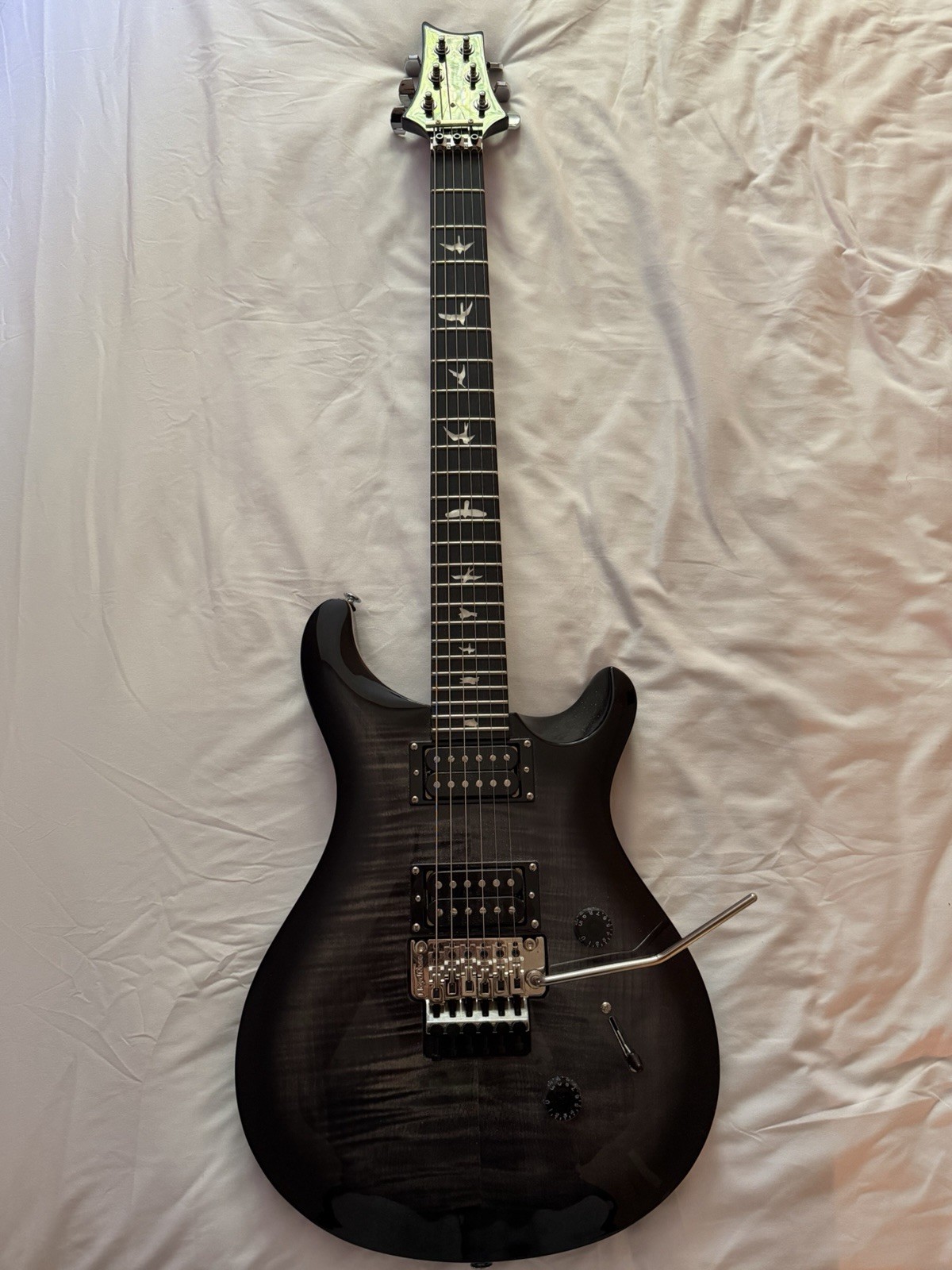 PRS SE Custom 24 SE Charcoal Burst Solid Body 6-String 24-Fret RH