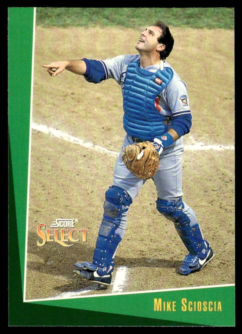 1993 Select #69 Mike Scioscia Los Angeles Dodgers