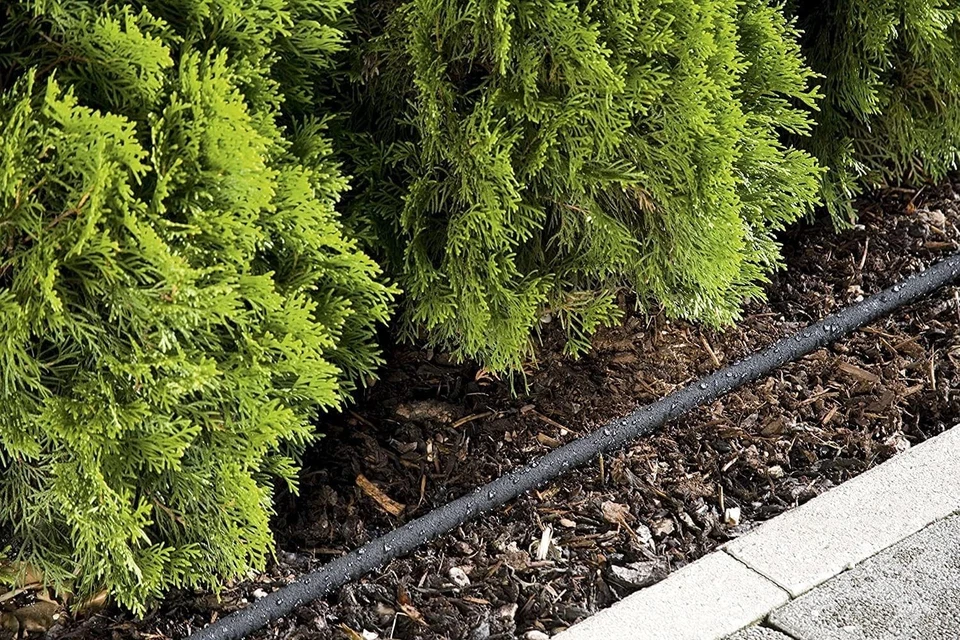 Perl-Regner Wassersparender Schlauch-Regner für Bewässerung von Pflanzenreihe... - Bild 2 von 4