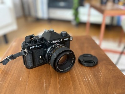 Yashica FX-3 Super 2000 35mm SLR Kamera mit 50mm F/1.7 Objektiv - Top Zustand