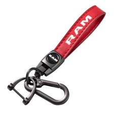 leather car keychain set for Dodge RAM men and women family present keychain