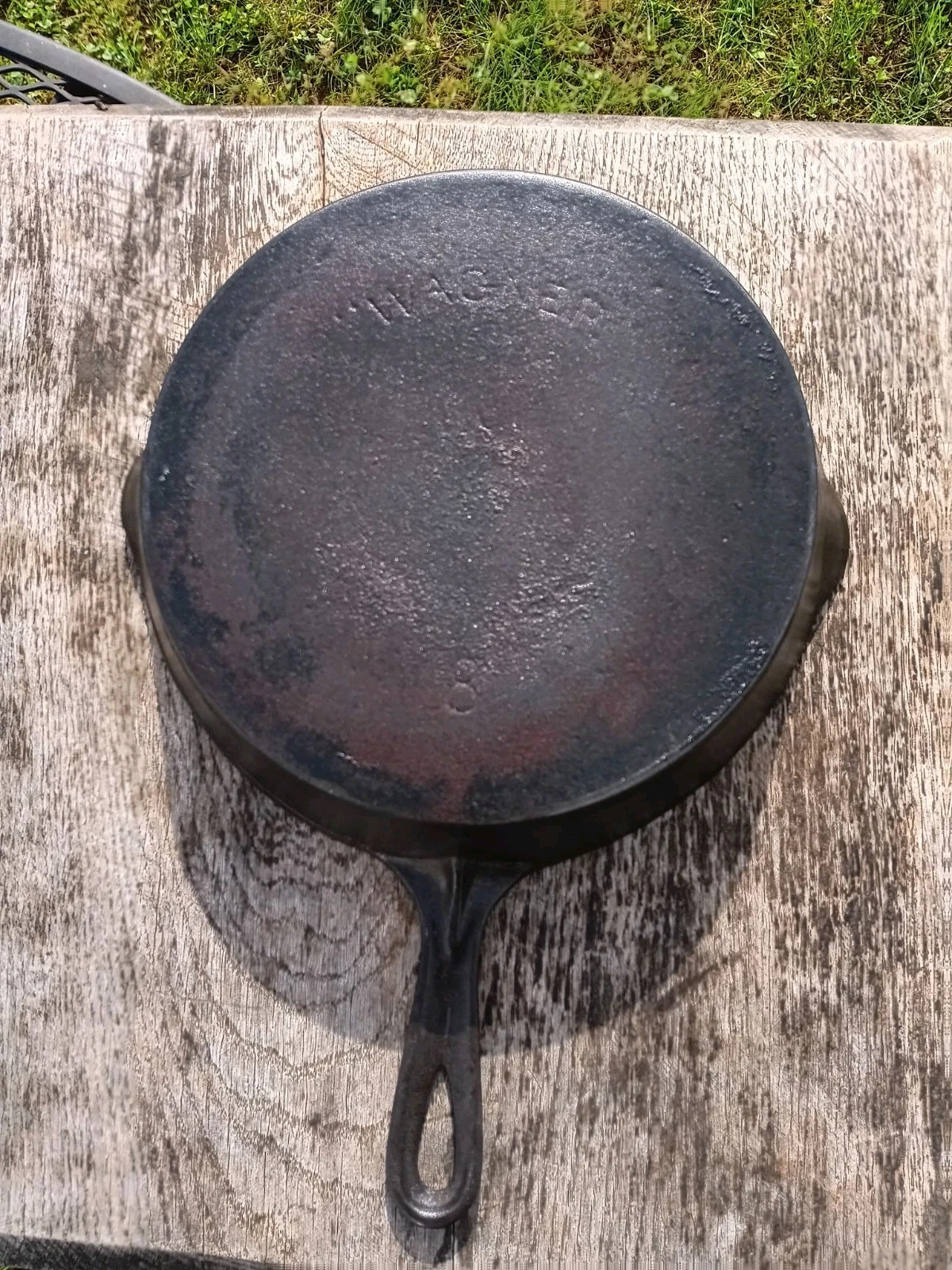 Antique "Wagner" No. 8 Cast Iron Skillet Arc Logo Restored
Opens in a new window or tab