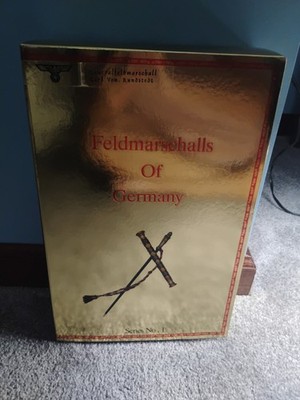 General Feldmarshalls of Germany Figurine Series No 1 with Box Vintage