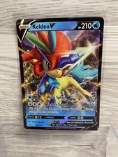 Pokemon Keldeo V 53/202 Sword And Shield Base Ultra Rare Full Art