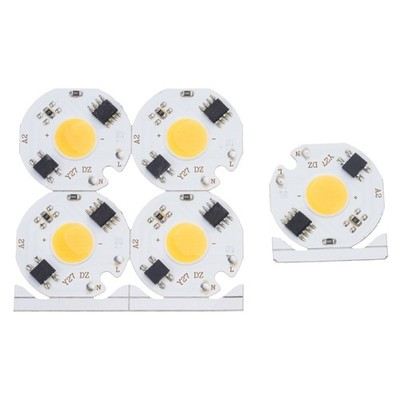 5Pcs Led Chip Lights Spotlights Lamp 3/5/7/10/12W LED Lamp Chip Enduring