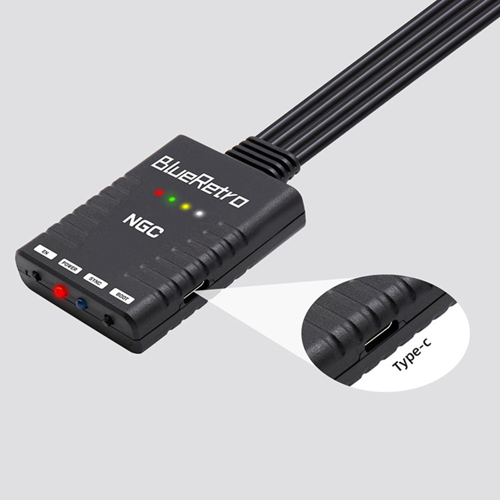 Wireless Controllers Adapter For NGC GameCube Supports 4 Bluetooth Compatible D