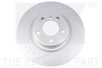 2X NK Bremsscheibe 3415118 FüR F20 BMW F22 F30 F87 F21 1Er 2Er F23 3Er F80 4Er