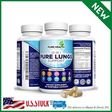 10 In 1 Lung Cleanse And Immune Support Supplement - Quit Smoking Aid - All-Natu
