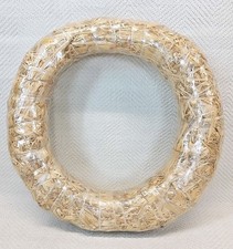Straw Wreath Form 12 Inch Natural