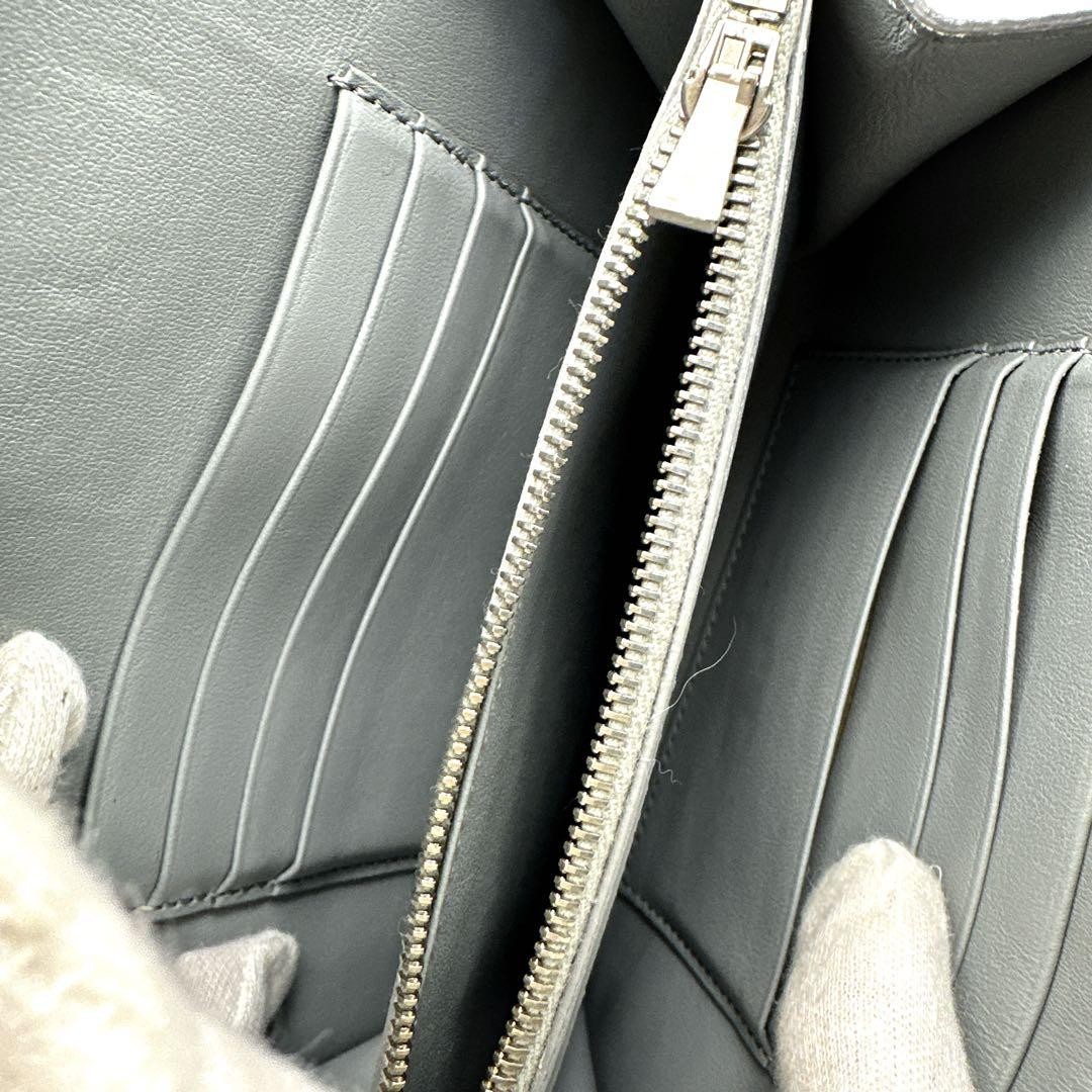 CELINE Trotter Wallet Gray Multi Function From Ja… - image 9
