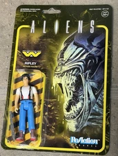 New Super7 ReAction Aliens Ripley Action Figure Horror Movie Series