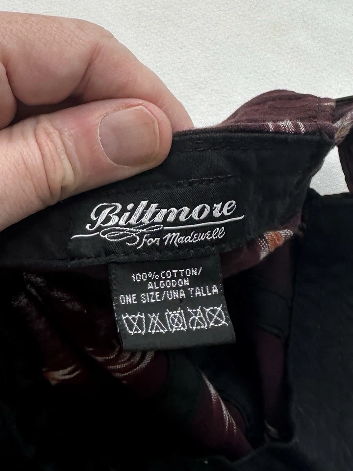 Gorra de béisbol Madewell X Biltmore estampada roja oscura Foto 2 de 4