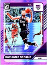 2024-25 Donruss Optic #64 Domantas Sabonis Hyper Pink