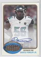 2015 Topps 1976 Topps Rookie Auto 104/250 Dante Fowler Jr #76A-DFO Auto 1a3