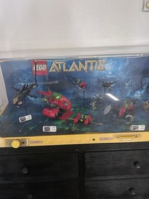 Lego Atlantis store display Rare 8058  8075  8059 8061