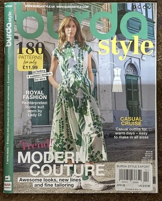 Burda Style magazine April 2026 Modern Couture