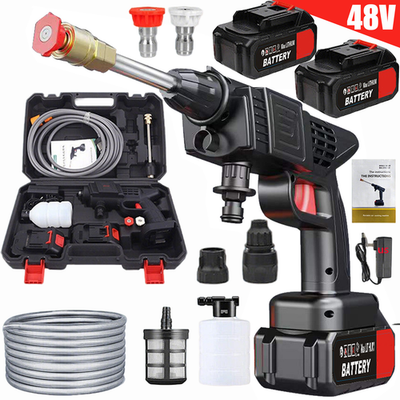 #ad Portable Cordless Electric High Pressure Water Spray Gun Car Washer Cleaner Tool $29.59