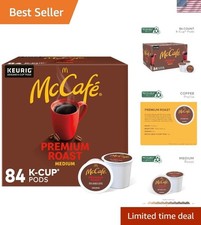 Roast Coffee, Single Serve Keurig K-Cup Pods, Medium Roast, 84 Count